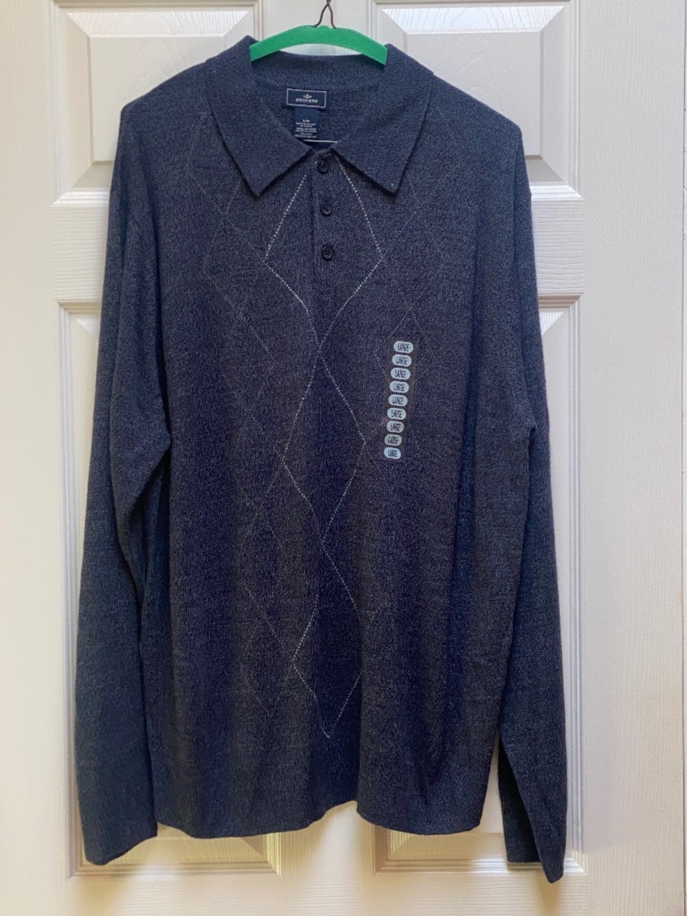Dockers Gray Long Sleeve Sweater.